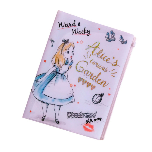 燙雷射金箔拉鍊袋六入夾(Alice)