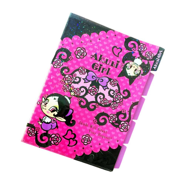 雷射產品 雷射外凸五層夾(Akubi Girl)