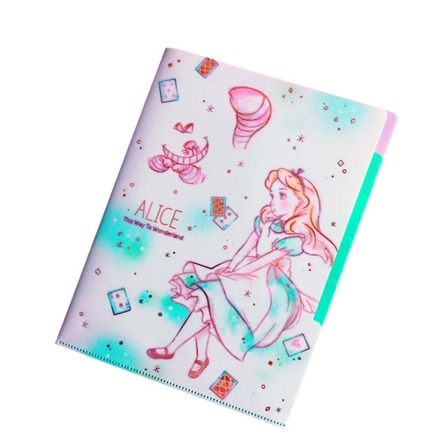 燙金內凹五層夾(Alice)