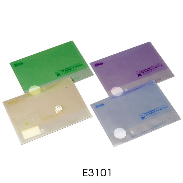 透明兩入橫式PP文件夾