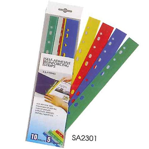 PP11孔白條自黏式加強邊