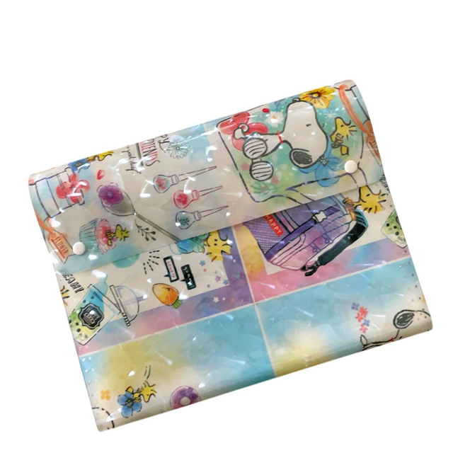 雷射釘釦式風琴夾(Snoopy)