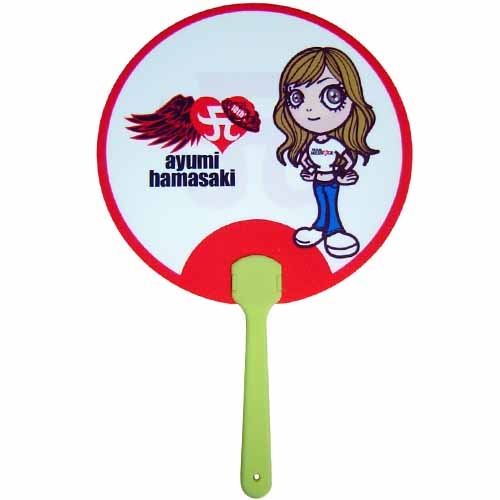 禮贈品圓形PP廣告扇｜客製化廣告扇印刷首選｜促銷宣傳扇批發製作