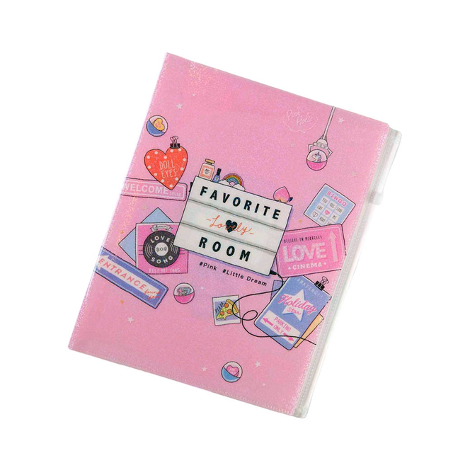 雷射拉鍊袋六入夾(Room)