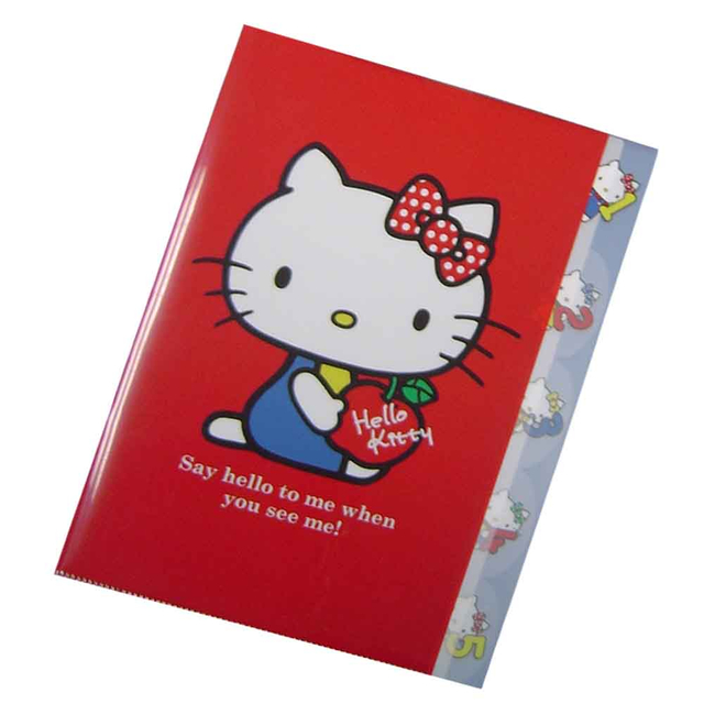 多層夾 造型五層夾(凱蒂貓 Hello Kitty)