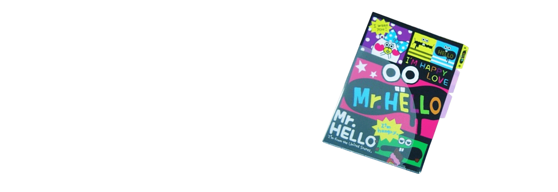  右凸三層夾+弧形口袋 